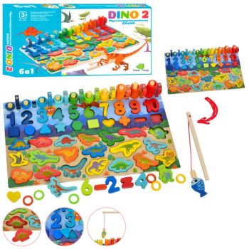 Дерев'яна іграшка Tree Toys Багатофункціональна досточка MD-1947