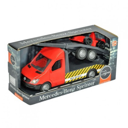 Машинка ігрова Tigres Mercedes-Benz Sprinter 39740 28 см червоний Машинка ігрова Tigres Mercedes-Benz Sprinter 39740 28 см червоний