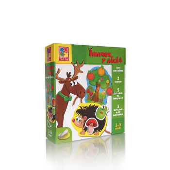 Гра-шнурівка Vladi Toys Їжачок в лісі VT1804-45 13 деталей