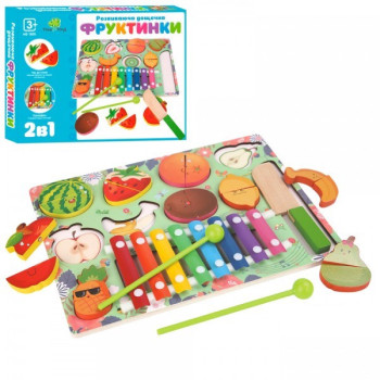 Дерев'яна іграшка Tree Toys Багатофункціональна дошка MD-1895