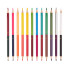 Набір кольорових олівців YES Ninja 290749 24 кольори 12 шт