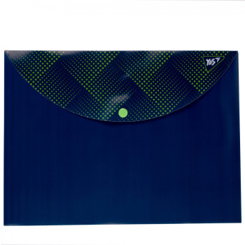 Папка-конверт на кнопці А4 YES Perfomance 491628 33х24 см