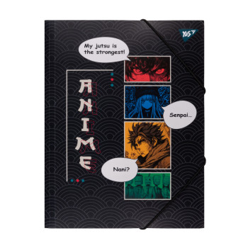 Папка на резинці A4 YES Anime 492217