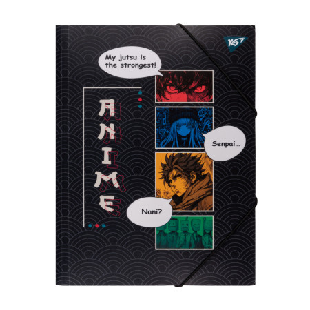 Папка на резинці A4 YES Anime 492217