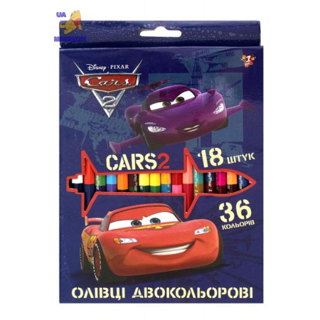 Набір кольорових олівців YES Тачки 290250 36 кольорів