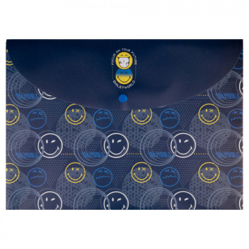 Папка-конверт на кнопці А4 YES Smiley World 2 492195 33х24 см