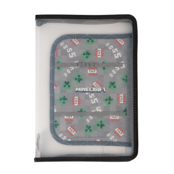 Папка-органайзер на блискавці A4 YES Minecraft 492088 33х23х2,5 см