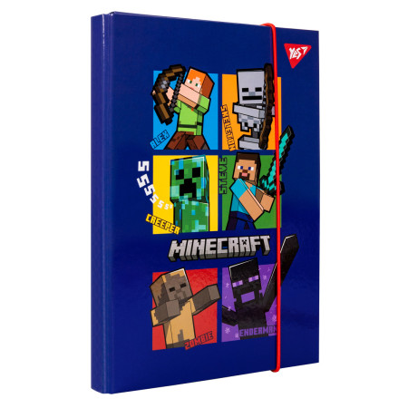 Папка для зошит В5 YES Minecraft 500238 24х18х3 см