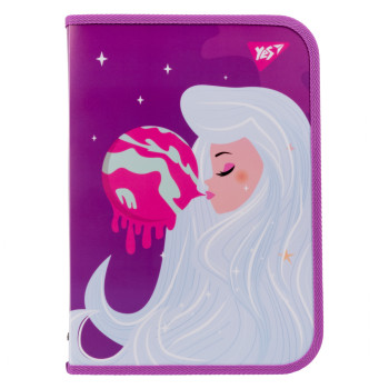 Папка факультативна A4 YES Space Girl 491968 34х24х3 см