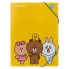 Папка на резинці A4 YES Line Friends 492098