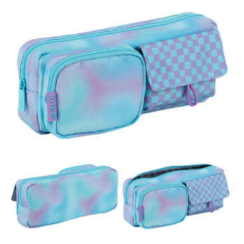 Пенал Kite K25-2701-2 8.5x22x3.5 см блакитний