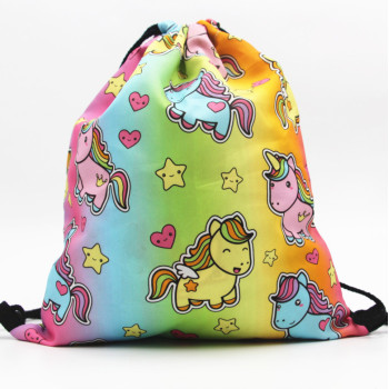 Сумка для взуття Райдужний єдиноріг 11368 32х39 см різні кольори