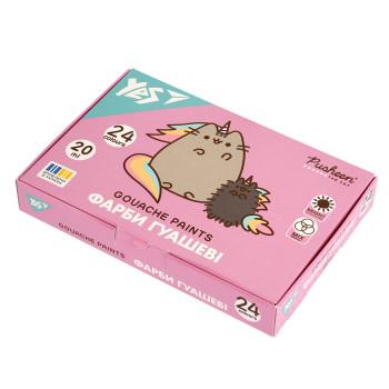 Гуаш YES Pusheen 230404 24 кольори