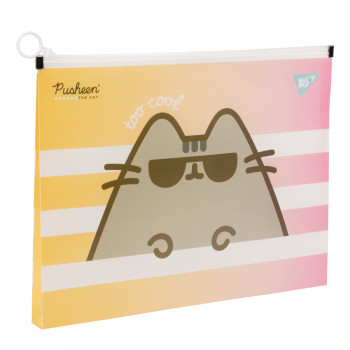 Папка-конверт на блискавці A4 YES Pusheen 492031 24х32х2.5 см