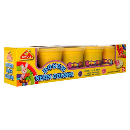 Тісто для ліплення 3772-5 5 кольорів