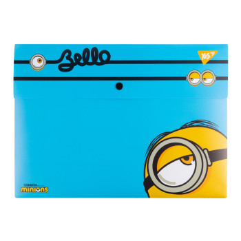 Папка-конверт на кнопці А4 YES Minions 491949 33х24 см