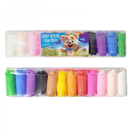 Пластилін Hipe 832769 12 кольорів