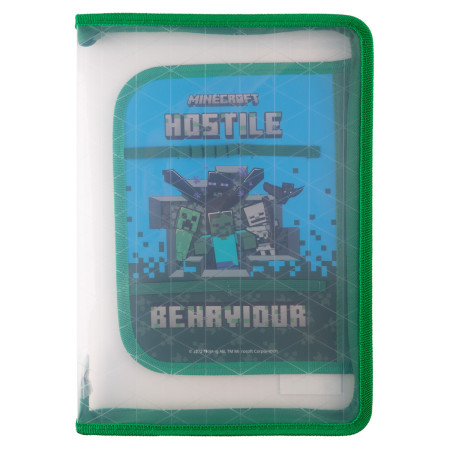 Папка-органайзер на блискавці A4 YES Minecraft 2 492089 33х23х2,5 см