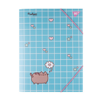 Папка на резинці A4 YES Pusheen Hearts 492215