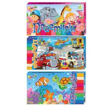 Пластилін 832530 16 кольорів