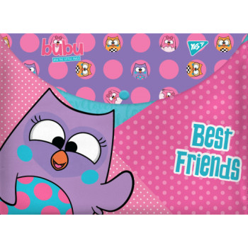 Папка-конверт на кнопці А4 YES Bubu 491870 33х24 см