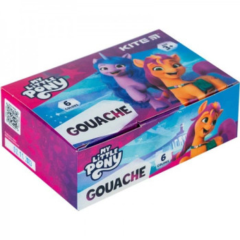 Гуаш Kite LP23-062 6 кольори