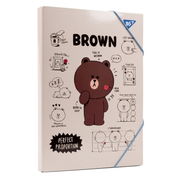 Папка для праці A4 YES Line friends 500232 32х23х4 см