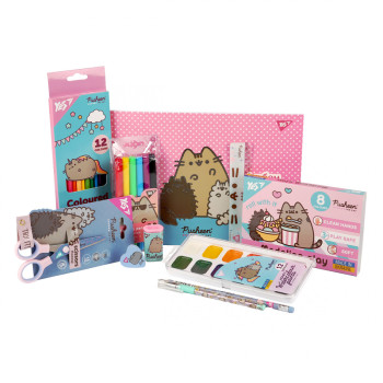 Набір канцелярський YES №5 Pusheen 450216 11 предметів