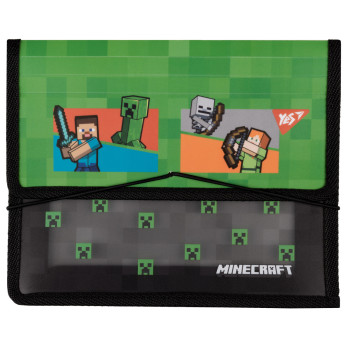 Папка для зошит на резинці В5 YES Minecraft Heroes 492207 20х24х5 см