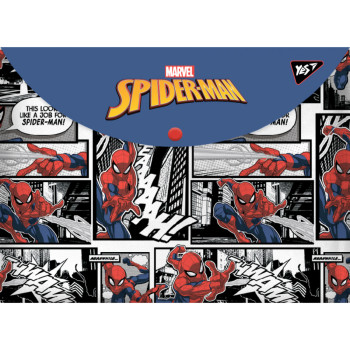 Папка-конверт на кнопці А4 YES Marvel 491869 33х24 см