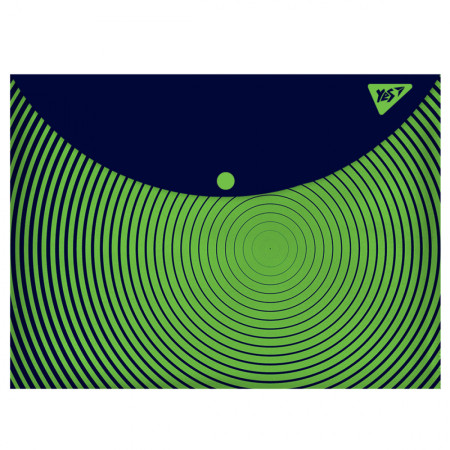 Папка-конверт на кнопці А4 YES Labyrinth 491740 33х24 см