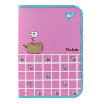Папка факультативна A4 YES Pusheen Hearts 492222 34х24х3 см