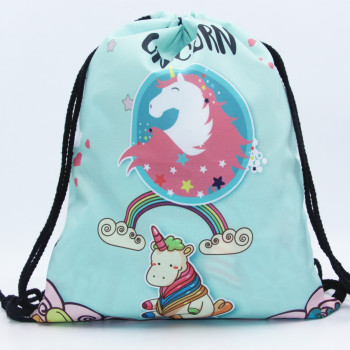 Сумка для взуття Єдинороги 11371 32х39 см блакитна