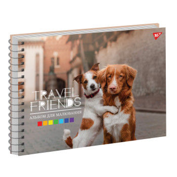 Альбом для малювання А4 YES Travel friends 130571 30 листів