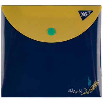 Папка-конверт на кнопці B6 YES Ukraine 492274 15х14 см