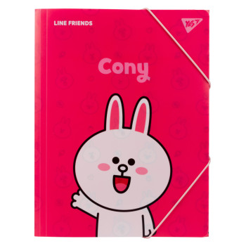 Папка на резинці A4 YES Line Friends Cony 492097