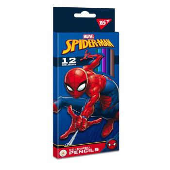 Набір кольорових олівців YES Marvel 290588 12 кольорів
