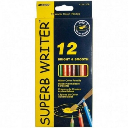 Набір кольорових олівців Marco Superb Writer 4120-12CB 12 кольорів