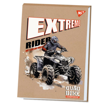 Альбом для малювання А4 YES Extreme rider 130576 20 аркушів