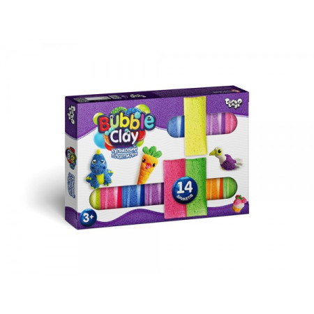 Тісто для ліплення Danko Toys BBC-05-01U 14 кольорів Тісто для ліплення Danko Toys BBC-05-01U 14 кольорів