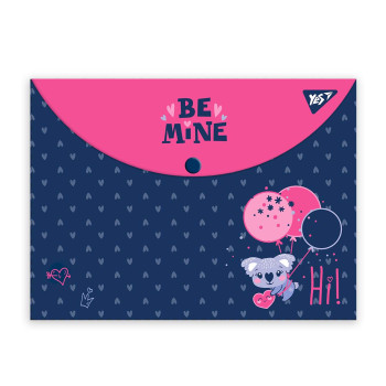 Папка-конверт на кнопці А4 YES Hi koala 492011 33х24 см