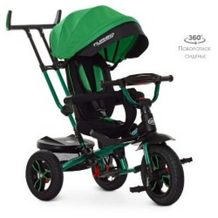Триколісний велосипед Turbo Trike M-4058HA-4 зелений
