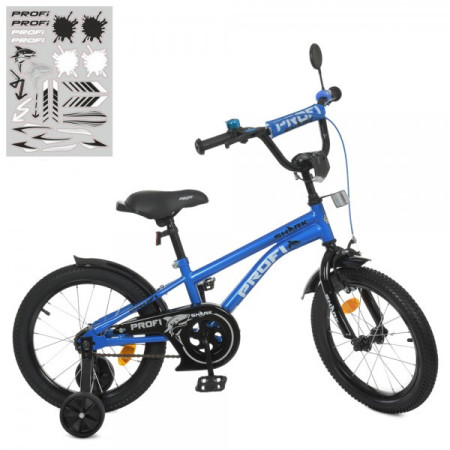 Велосипед дитячий Profi Shark Y18212-1 18 дюймів