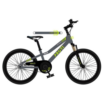 Велосипед дитячий Profi SKD75 MB-2008-4 20 дюймів сірий