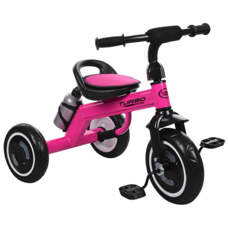 Триколісний велосипед Turbo Trike M-3648-6 рожевий