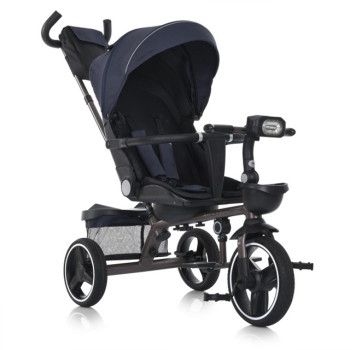 Велосипед триколісний Turbo Trike MT 1003-9 темно-синій