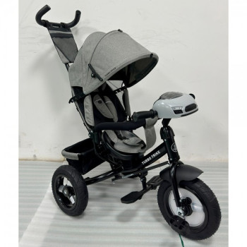 Велосипед триколісний Turbo Trike MT-1006-8 світло-сірий