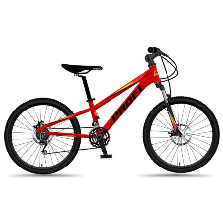 Велосипед дитячий Profi Shimano MTB-2401-1 24 дюйми червоний