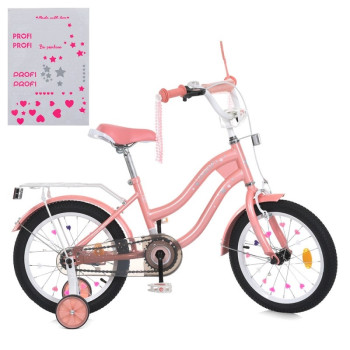 Велосипед дитячий Profi Star MB-16061 16 дюймів рожевий