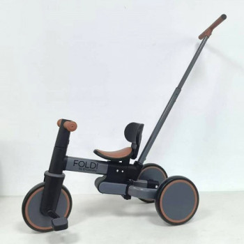 Велосипед триколісний El Camino ME-1202-Graphite сірий